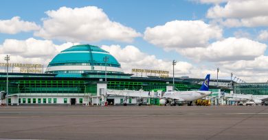 Международные аэропорты Казахстана