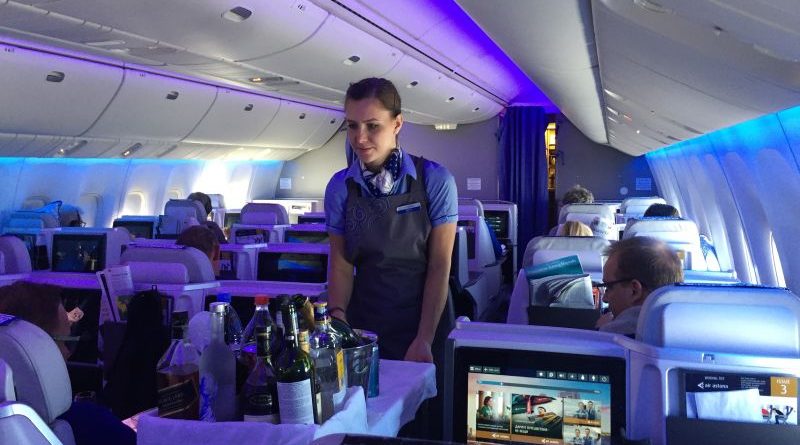 Полет в бизнес-классе Boeing 767