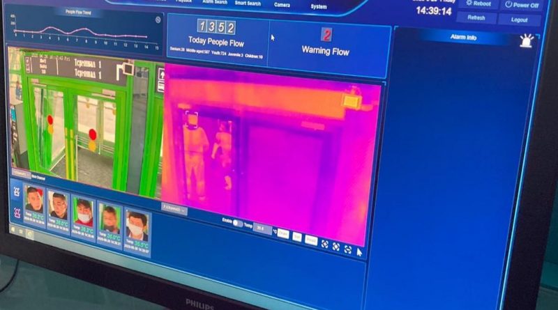 В аэропорту Нур-Султана поставят тепловизоры